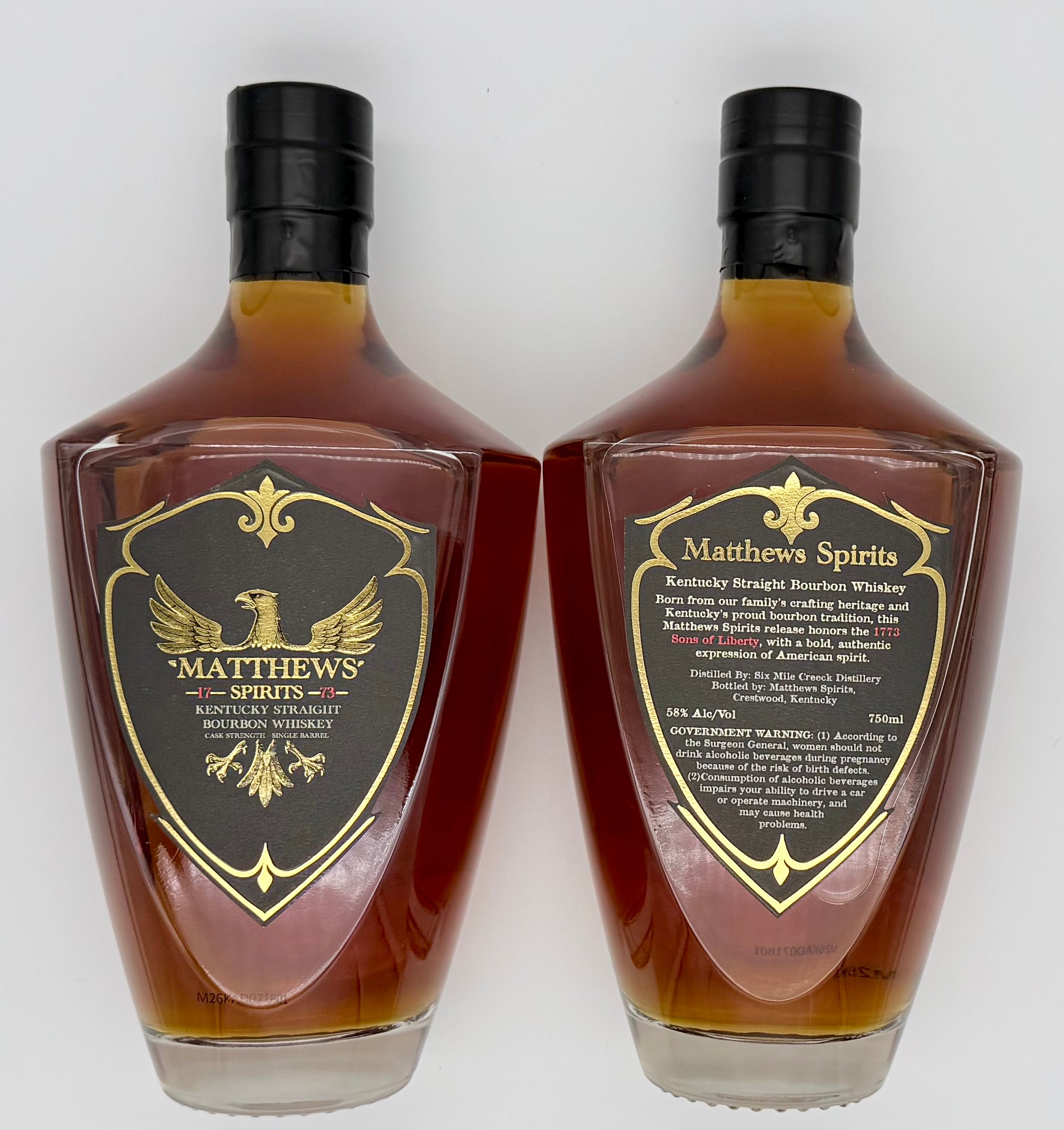 Matthews Spirits 1773 Single Barrel Bourbon